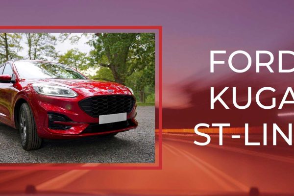 Ford Kuga ST Line in Lucid Red
